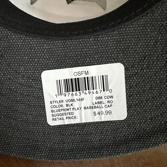 NFL Apparel Dallas Cowboys Gray Hat NWT - Picture 10 of 11